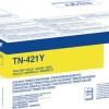 Brother TN-421Y Γνήσιο Toner Laser Εκτυπωτή Κίτρινο 1800 Σελίδων (TN-421Y)