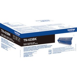 Brother TN-423BK Γνήσιο Toner Laser Εκτυπωτή Μαύρο High Yield 6500 Σελίδων TN-423BK