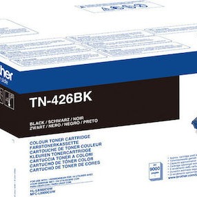 Brother TN-426BK Γνήσιο Toner Laser Εκτυπωτή Μαύρο High Capacity 9000 Σελίδων (TN-426BK)