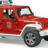 Bruder Αυτοκινητάκι Jeep Wrangler Unlimited Rubicon Fire Engine για 3+ Ετών