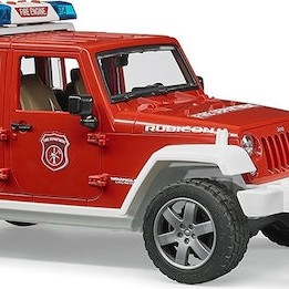Bruder Αυτοκινητάκι Jeep Wrangler Unlimited Rubicon Fire Engine για 3+ Ετών