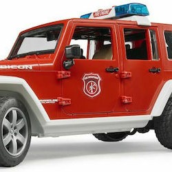 Bruder Αυτοκινητάκι Jeep Wrangler Unlimited Rubicon Fire Engine για 3+ Ετών