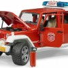 Bruder Αυτοκινητάκι Jeep Wrangler Unlimited Rubicon Fire Engine για 3+ Ετών