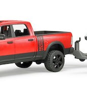 Bruder Αυτοκινητάκι Ram μαζί με Καρότσα και Άλογο για 3+ Ετών