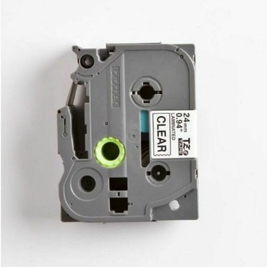 Brother Ταινία Ετικετογράφου 3m x 24mm σε Διάφανο Χρώμα