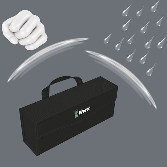 Wera 2go 3 Τσάντα Χειρός Μαύρη