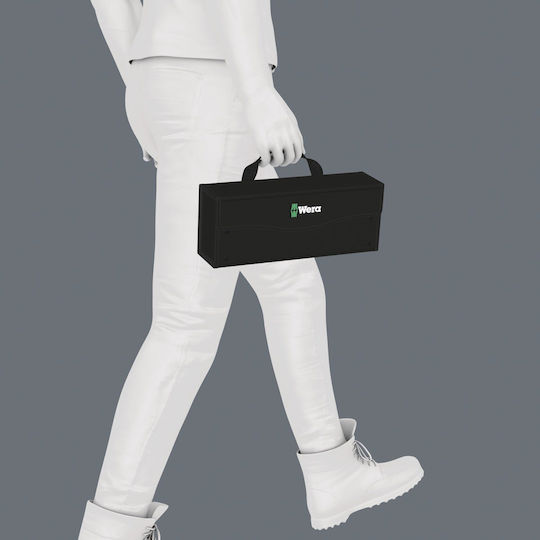 Wera 2go 3 Τσάντα Χειρός Μαύρη