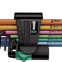 Wera Σετ 9 Κλειδιά Allen σε Σχήμα L 950/9 Hex-Plus HF 1