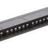 DeLock Patch Panel 24 Port Cat.6 0.5 U Μαύρο