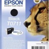 Epson T0711 Γνήσιο Μελάνι Εκτυπωτή InkJet Μαύρο (C13T07114010 C13T07114012)