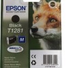 Epson T1281M Γνήσιο Μελάνι Εκτυπωτή InkJet Μαύρο (C13T12814010)