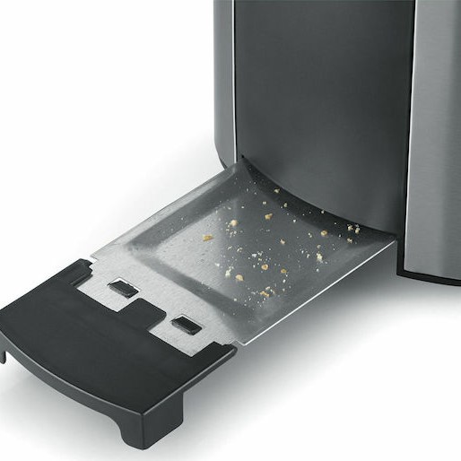 Severin AT 2589 Φρυγανιέρα 2 Θέσεων 800W Μαύρη