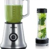 Severin Μπλέντερ με Γυάλινη Κανάτα 1lt 500W Inox SM 3734
