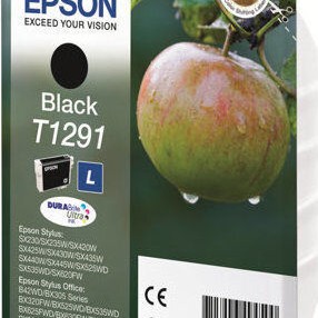 Epson T1291L Γνήσιο Μελάνι Εκτυπωτή InkJet Μαύρο (C13T12914010 C13T12914011 C13T12914012)