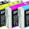 Epson T1295L Γνήσιο Πακέτο 4 Μελανιών Εκτυπωτή InkJet Κίτρινο / Κυανό / Ματζέντα / Μαύρο (C13T12954010 C13T12954012)