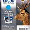 Epson T1302XL Γνήσιο Μελάνι Εκτυπωτή InkJet Κυανό (C13T13024010 C13T13024012)