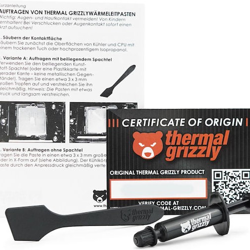 Thermal Grizzly Kryonaut Thermal Paste 1gr