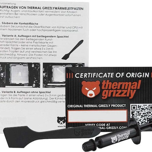 Thermal Grizzly Kryonaut Thermal Paste 1gr