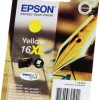 Epson 16XL Γνήσιο Μελάνι Εκτυπωτή InkJet Κίτρινο (C13T16344010 C13T16344012)