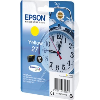 Epson 27 Γνήσιο Μελάνι Εκτυπωτή InkJet Κίτρινο (C13T27044010 C13T27044012)