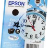 Epson 27XL Γνήσιο Μελάνι Εκτυπωτή InkJet Μαύρο (C13T27114010 C13T27114012)