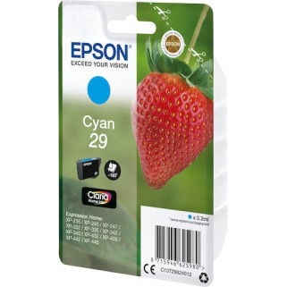 Epson 29 Γνήσιο Μελάνι Εκτυπωτή InkJet Κυανό (C13T29824010 C13T29824012)