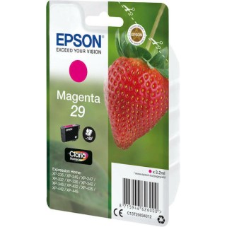 Epson 29 Γνήσιο Μελάνι Εκτυπωτή InkJet Ματζέντα (C13T29834010 C13T29834012)