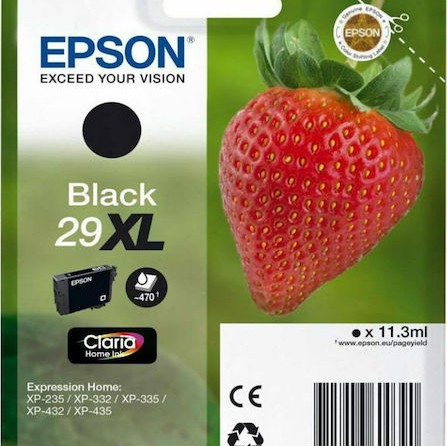 Epson 29XL Γνήσιο Μελάνι Εκτυπωτή InkJet Μαύρο (C13T29914010 C13T29914012)