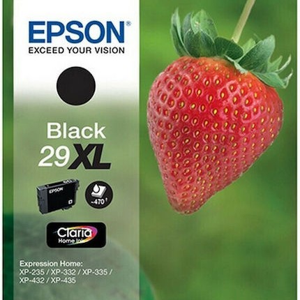 Epson 29XL Γνήσιο Μελάνι Εκτυπωτή InkJet Μαύρο (C13T29914010 C13T29914012)