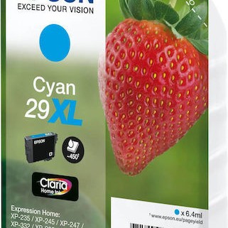 Epson 29XL Γνήσιο Μελάνι Εκτυπωτή InkJet Κυανό (C13T29924010 C13T29924012)