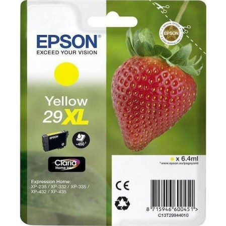 Epson 29XL Γνήσιο Μελάνι Εκτυπωτή InkJet Κίτρινο (C13T29944010 C13T29944012)