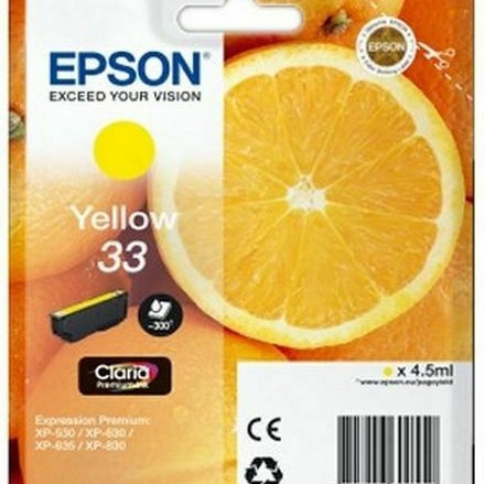 Epson 33 Γνήσιο Μελάνι Εκτυπωτή InkJet Κυανό (C13T33424010 C13T33424012)