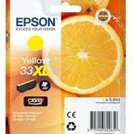 Epson 33XL Γνήσιο Μελάνι Εκτυπωτή InkJet Κίτρινο (C13T33644010 C13T33644012)