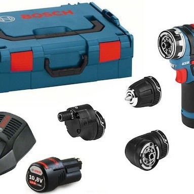Bosch GSR 12V-15 FC Δραπανοκατσάβιδο Μπαταρίας 12V 2x2Ah
