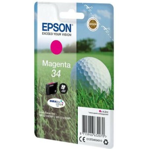 Epson 34 Γνήσιο Μελάνι Εκτυπωτή InkJet Ματζέντα (C13T34634010)