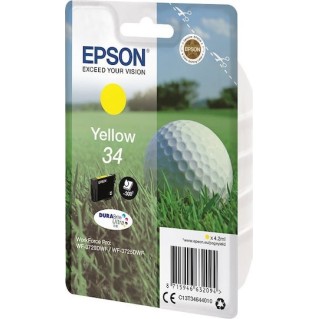 Epson 34 Γνήσιο Μελάνι Εκτυπωτή InkJet Κίτρινο (C13T34644010)