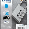 Epson 35XL Γνήσιο Μελάνι Εκτυπωτή InkJet Κυανό (C13T35924010)