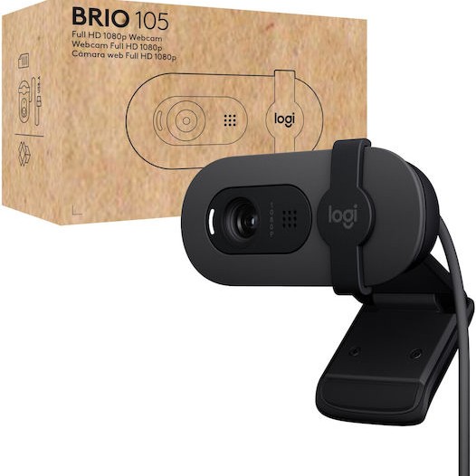 Logitech Brio 105 Web Camera Full HD 1080p