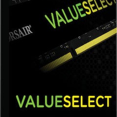 Corsair Value Select DDR4 με Module 1x8GB και Ταχύτητα 2400 για Desktop