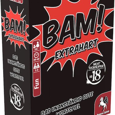 Επιτραπέζιο Παιχνίδι Bam! Extra Hard για 3-6 Παίκτες 18+ Ετών (GER) Pegasus Spiele