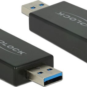 DeLock Μετατροπέας USB-A male σε USB-C female (65689)