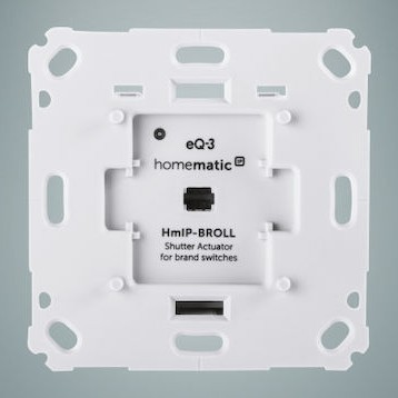 HomeMatic HmIP-BROLL Ενδιάμεσος Διακόπτης RF σε Λευκό Χρώμα