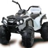Παιδική Γουρούνα Τύπου Quad Protector Ηλεκτροκίνητη 12 Volt Λευκή