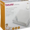 Beurer UB 100 Ημίδιπλο Ηλεκτρικό Υπόστρωμα Πλενόμενο Λευκό 60W 92x198εκ.