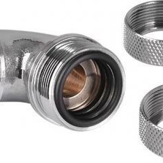 Thermaltake Pacific PETG Tube 90-Degree Dual Compression 16mm OD