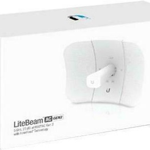 Ubiquiti LiteBeam AC Gen2 Εξωτερική Κεραία WiFi Παραβολική 23dBi με σύνδεση Ethernet