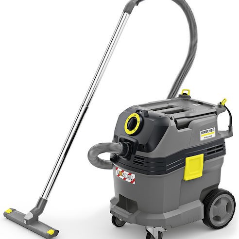Karcher NT 30/1 Tact L Σκούπα Υγρών / Στερεών 1380W με Πλαστικό Κάδο 30lt