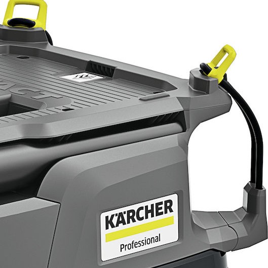 Karcher NT 30/1 Tact L Σκούπα Υγρών / Στερεών 1380W με Πλαστικό Κάδο 30lt