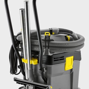 Karcher NT 40/1 Tact Te L Σκούπα Υγρών / Στερεών 1380W με Πλαστικό Κάδο 40lt