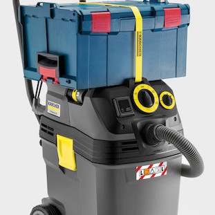 Karcher NT 40/1 Tact Te L Σκούπα Υγρών / Στερεών 1380W με Πλαστικό Κάδο 40lt